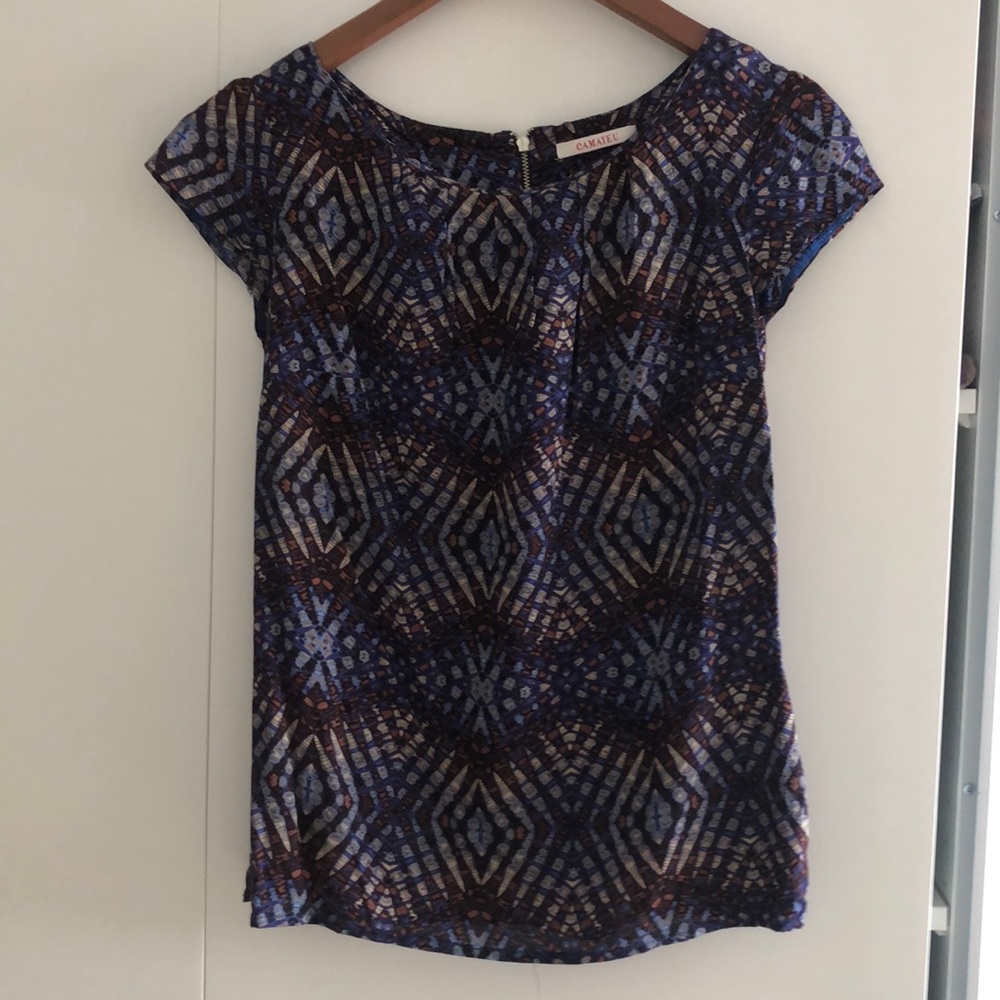 Beautiful camaïeu top